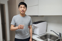 3년을 함께한 물 한 잔이, 아빠가 된 나를 지켜줬습니다